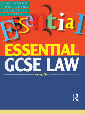 cover image of Essential GCSE Law